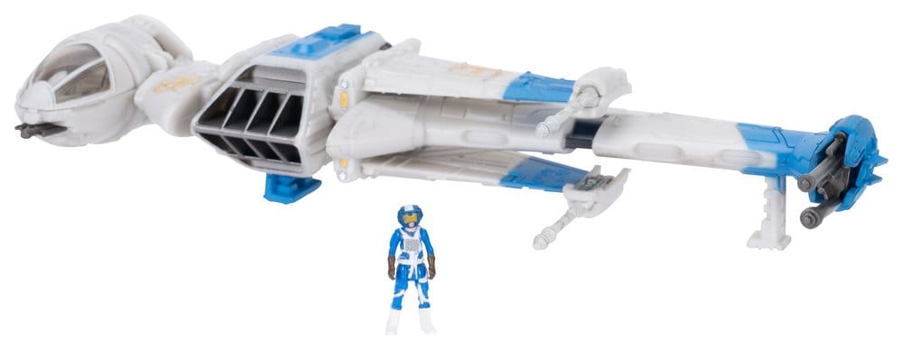 Star Wars Medium Vehicle & Figure set New Republic B-wing & B-Wing Pilot