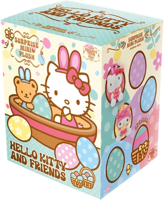 Sanrio Mini Plush Figures Hello Kitty and Friends Easter 12 cm Blind Box Display (12)