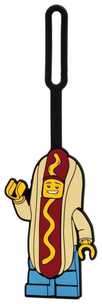 Lego Bag Charm Hot Dog Guy