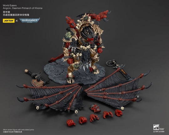 Warhammer 40k Actionfigur World Eaters Angron Daemon Primarch of Khorne 48 cm