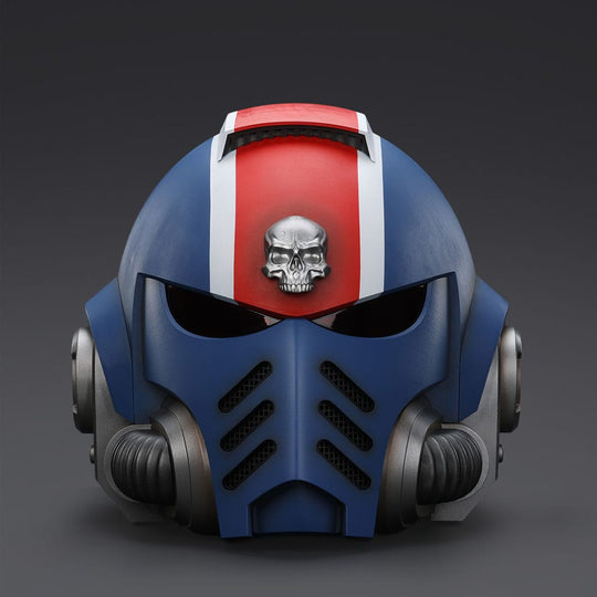 Warhammer 40,000: Space Marine 2 Replica Ultramarines Lieutenant Titus helmet 30 cm