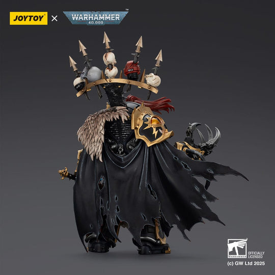 Warhammer 40,000 Action Figure  Black Legion Abaddon the Despoiler with Drach'nyen and the Talo 16 cm