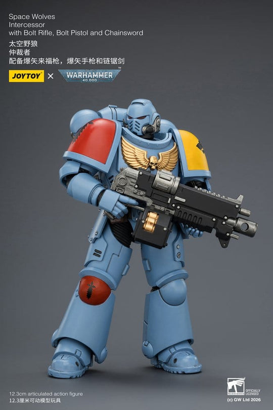 Warhammer 40,000 Action Figure Space Wolves Intercessor 12 cm