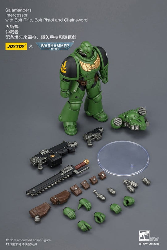 Warhammer 40,000 Action Figure Salamanders Intercessor 12 cm