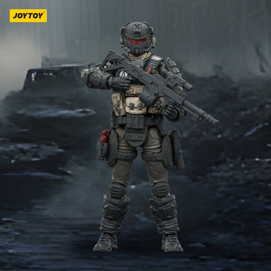 Dark Source Action Figure Steel Ride Corps Assaulter Echo 8 cm