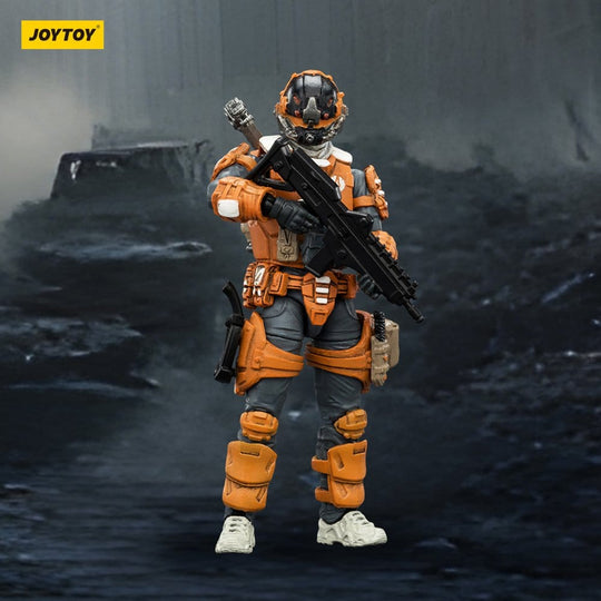 Dark Source Action Figure Steel Ride Corps Engineer Chris 8 cm