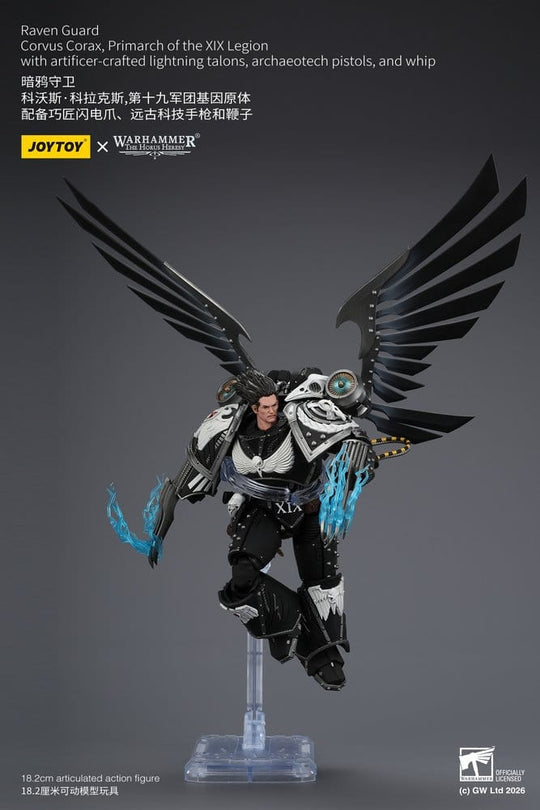 Warhammer 40,000 Action Figure Raven Guard Corvus Corax, Primarch of the XIX Legion 18 cm