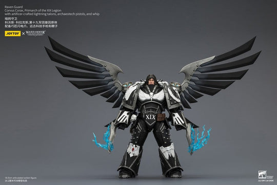 Warhammer 40,000 Action Figure Raven Guard Corvus Corax, Primarch of the XIX Legion 18 cm