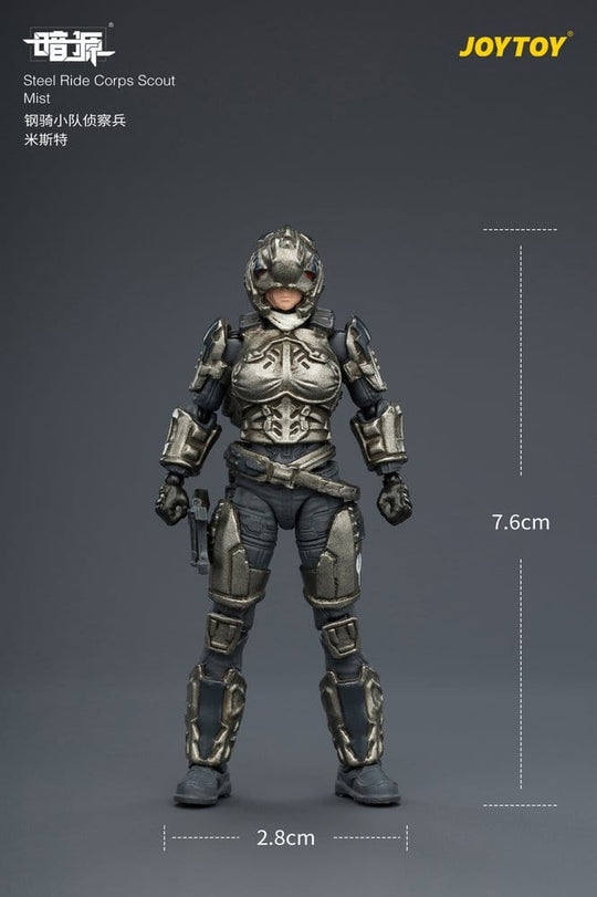 Dark Source Steel Ride Corps Action Figure Scout Mist 8 cm