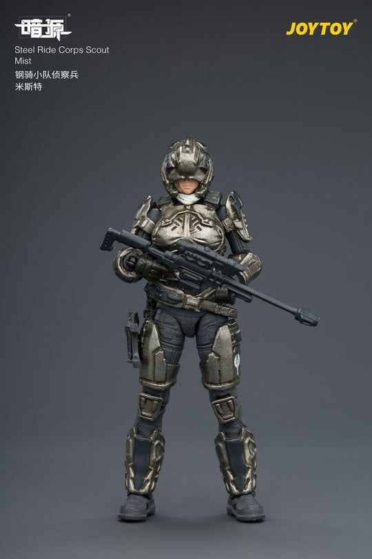 Dark Source Steel Ride Corps Action Figure Scout Mist 8 cm
