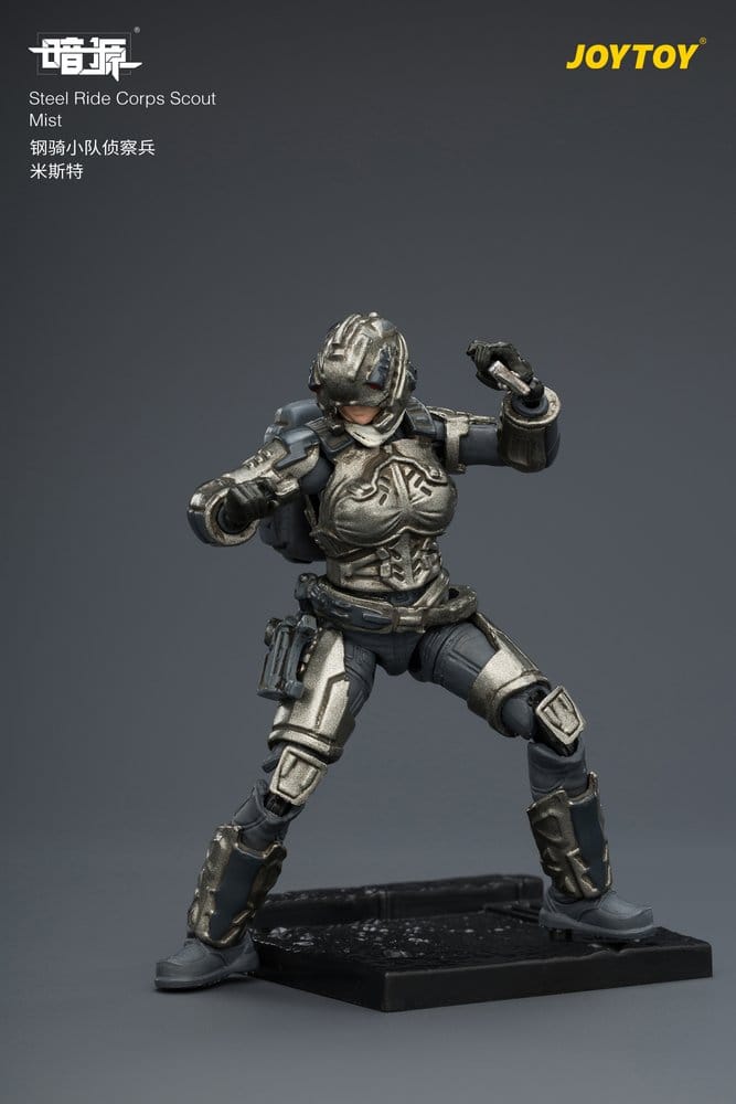 Dark Source Steel Ride Corps Action Figure Scout Mist 8 cm