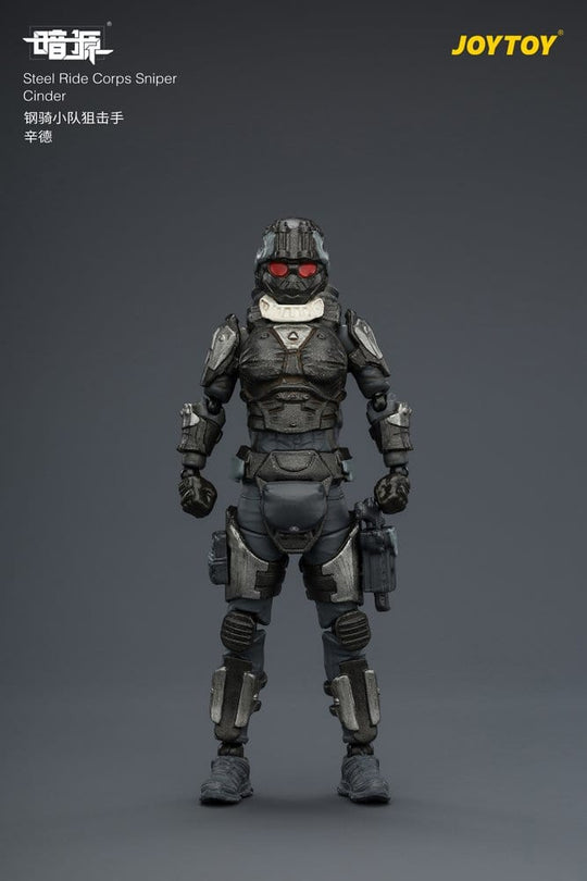 Dark Source Steel Ride Corps Action Figure Sniper Cinder 8 cm