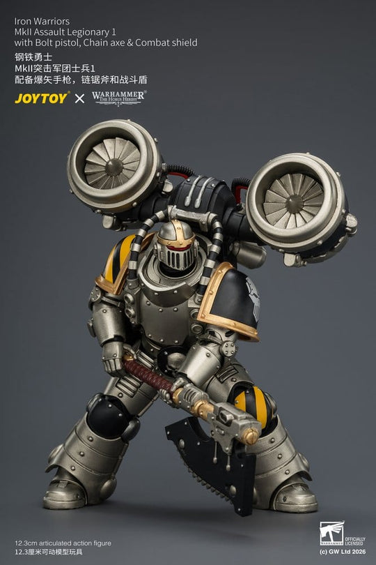 Warhammer The Horus Heresy Action Figure Iron Warriors MkII Assault Legionary 1 12 cm