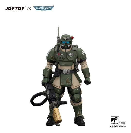 Warhammer Action Figure Astra Militarum Kasrkin 2 with Flamer