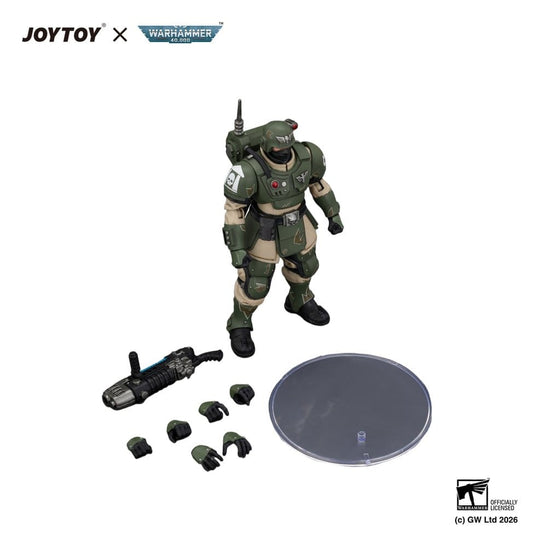 Warhammer Action Figure Astra Militarum Kasrkin 4 with Plasma Gun