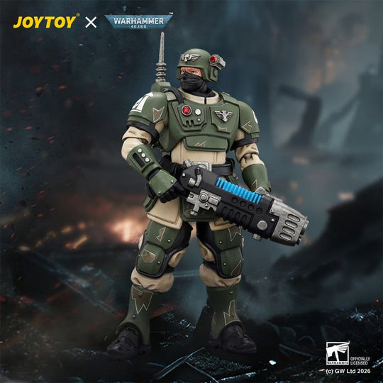 Warhammer Action Figure Astra Militarum Kasrkin 4 with Plasma Gun