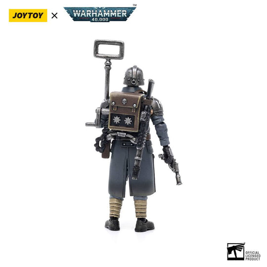 Warhammer 40k Action Figure 1/18 Death Korps of Krieg Veteran Squad Guardsman Communications Specialist 10 cm