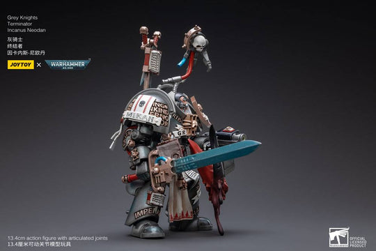 Warhammer 40k Action Figure 1/18 Grey Knights Terminator Incanus Neodan 13 cm