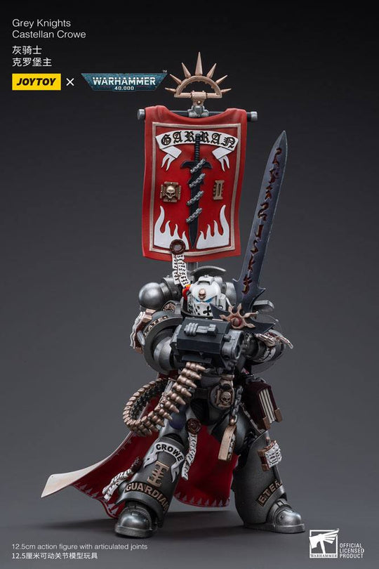 Warhammer 40k Action Figure 1/18 Grey Knights Castellan Crowe 12 cm