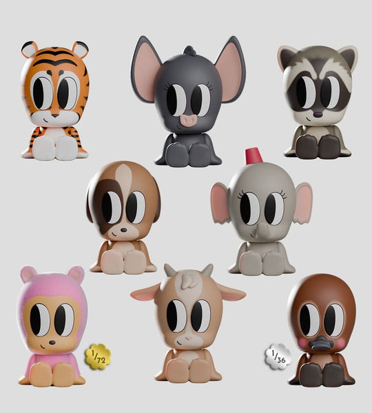 Tiny Shiny Hineys Mini Figures S1 7 cm Blind Box Display (6)