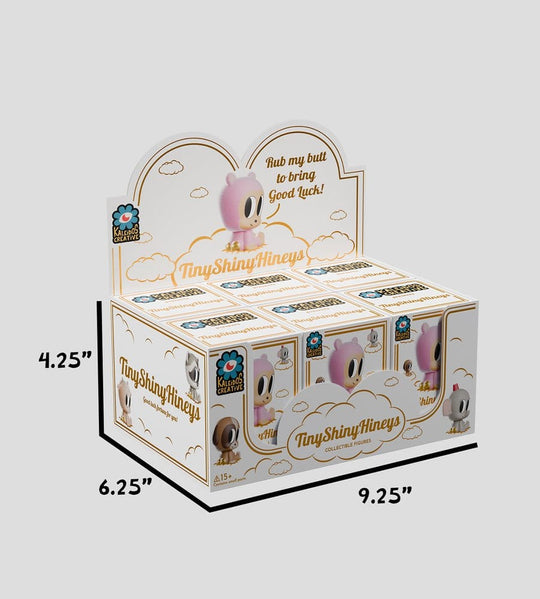 Tiny Shiny Hineys Mini Figures S1 7 cm Blind Box Display (6)