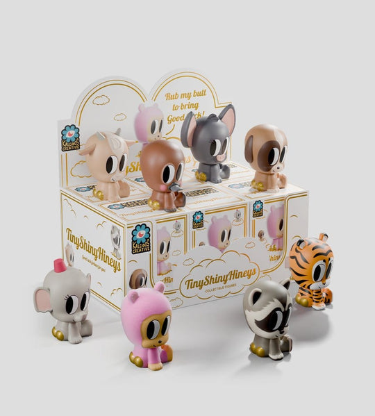 Tiny Shiny Hineys Mini Figures S1 7 cm Blind Box Display (6)
