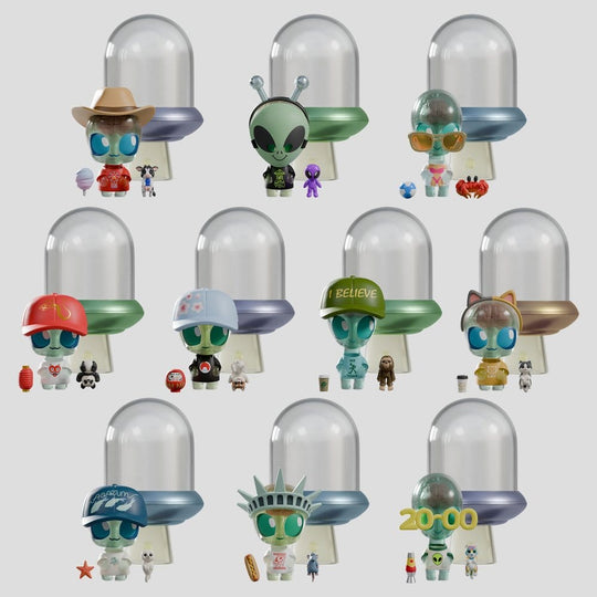 Abducted Mini Figures S1 9 cm Blind Box Display (9)