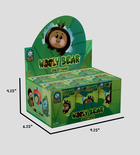 Wooly Bear and Friends Vinyl Mini Figures S1 13 cm Blind Box Display (6)