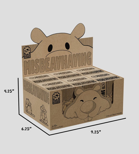 MisBEAVhaving Mini Figures S1 5 cm Blind Box Display (6)