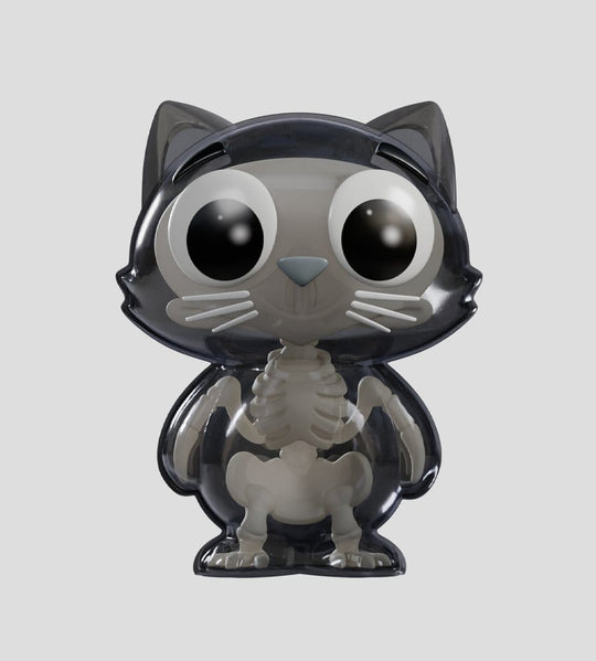 Catscans Mini Figures S2 Bare Bones 6 cm Blind Box Display (6)