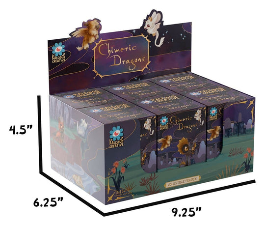 Chimeric Dragons Mini Figures S1 8 cm Blind Box Display (6)