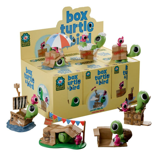 Box Turtle and Bird Mini Figures S1 9 cm Blind Box Display (6)