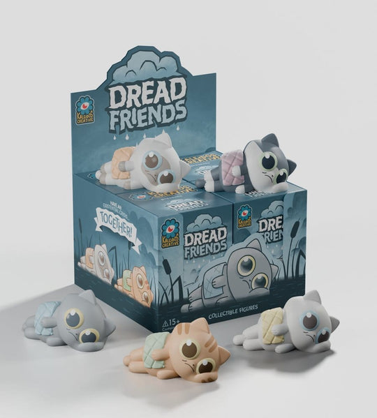 Dread Friends Mini Figures S1 4 cm Blind Box Display (4)