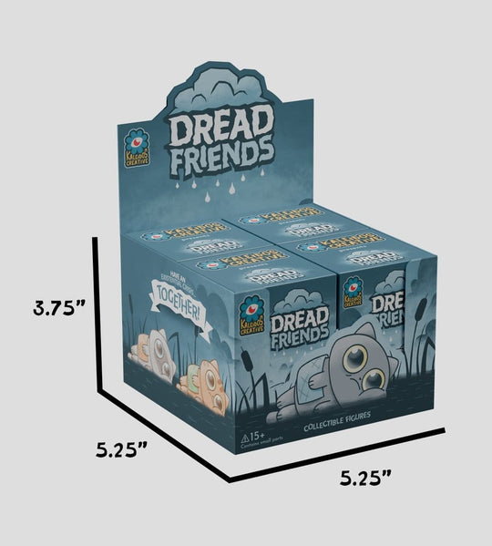 Dread Friends Mini Figures S1 4 cm Blind Box Display (4)