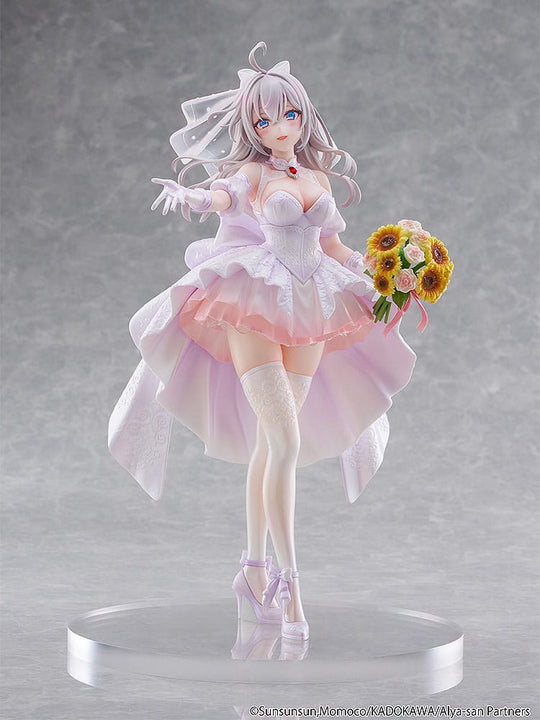 Alya Sometimes Hides Her Feelings in Russian Statue 1/7 Alisa Mikhailovna Kujou Wedding Dress Ver. 24 cm