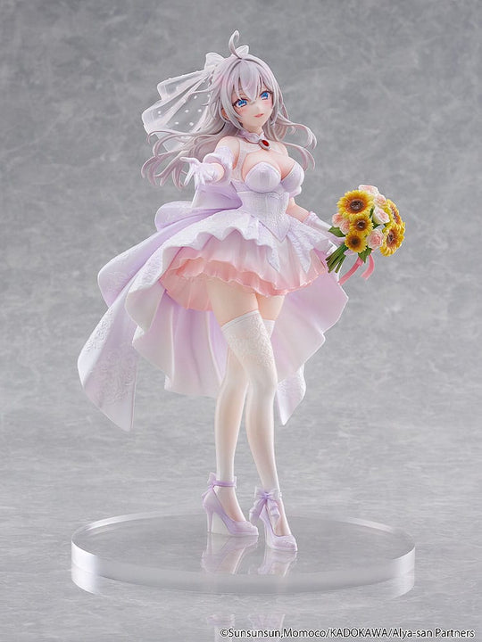 Alya Sometimes Hides Her Feelings in Russian Statue 1/7 Alisa Mikhailovna Kujou Wedding Dress Ver. 24 cm