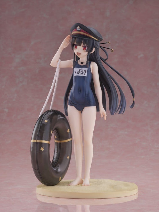 Maitetsu Last Run!! KoiKoi -Sakura- PVC Figure 1/6 Hachiroku School Swimsuit Ver. 23 cm