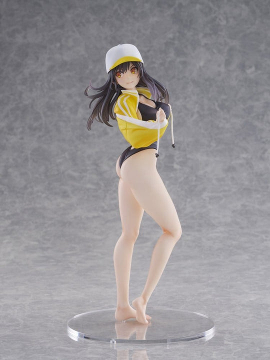 KoiKoi Sakura PVC Figure 1/6 Kyou kara Suieibu Komon no Tama-chan Sensei 27 cm