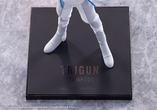 Trigun Oshi Works PVC Figure 1/8 Legato Bluesummers 24 cm
