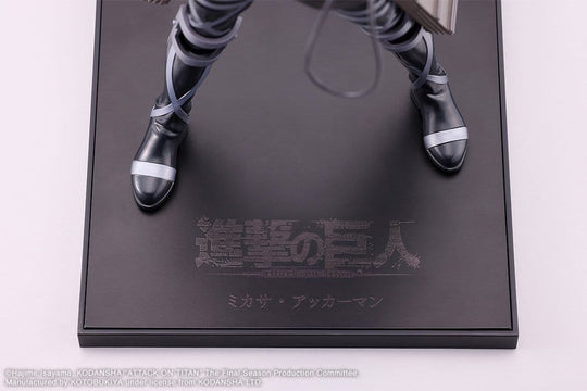 Attack on Titan: The Final Season Oshi Works PVC Figure Mikasa Ackerman The Final Season Ver. 25 cm