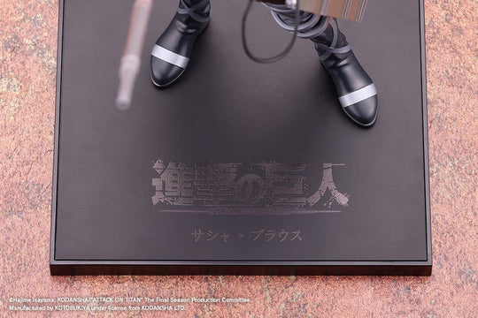 Attack on Titan: The Final Season Oshi Works PVC Figure Sasha Blouse The Final Season Ver. 25 cm