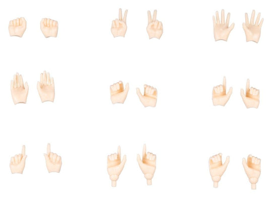 Megami Device M.S.G 09 Accessory Set 1/1 Hand Set Skin Color A