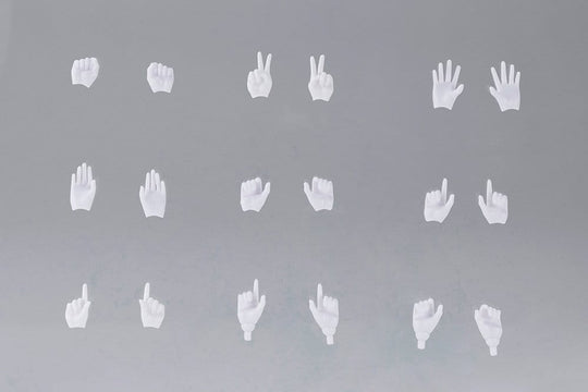 Megami Device M.S.G. Plastic Model Kit 1/1 09 Hand Set Skin Color White