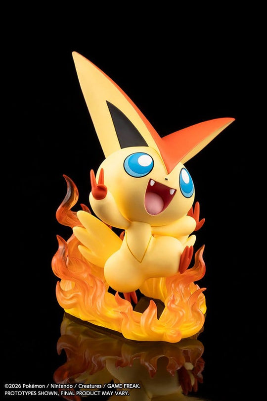 Pokémon ARTFX J PVC Figure 1/8 Hilbert with Victini 20 cm
