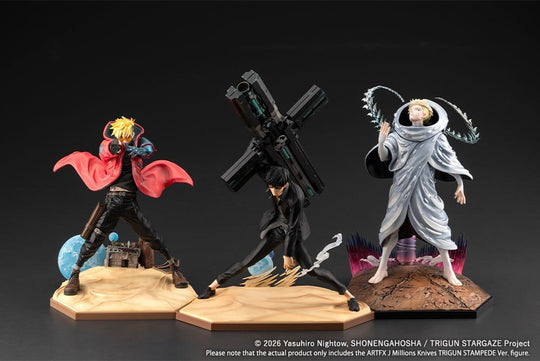 Trigun Stargaze ARTFXJ Statue 1/8 Millions Knives Trigun Stampede Ver. 24 cm