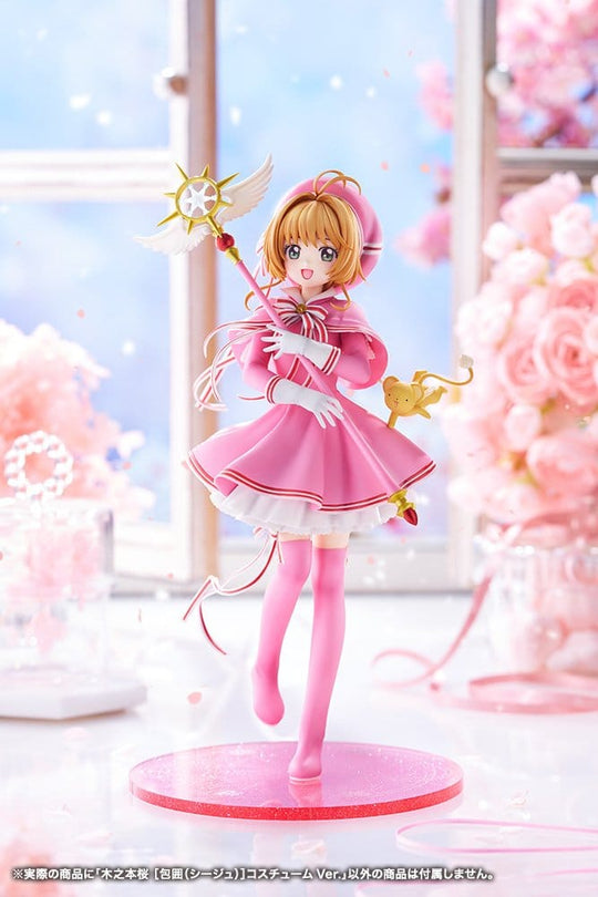 Cardcaptor Sakura: Clear Card PVC Figure 1/7 Sakura Kinomoto Siege Costume Ver. 24 cm