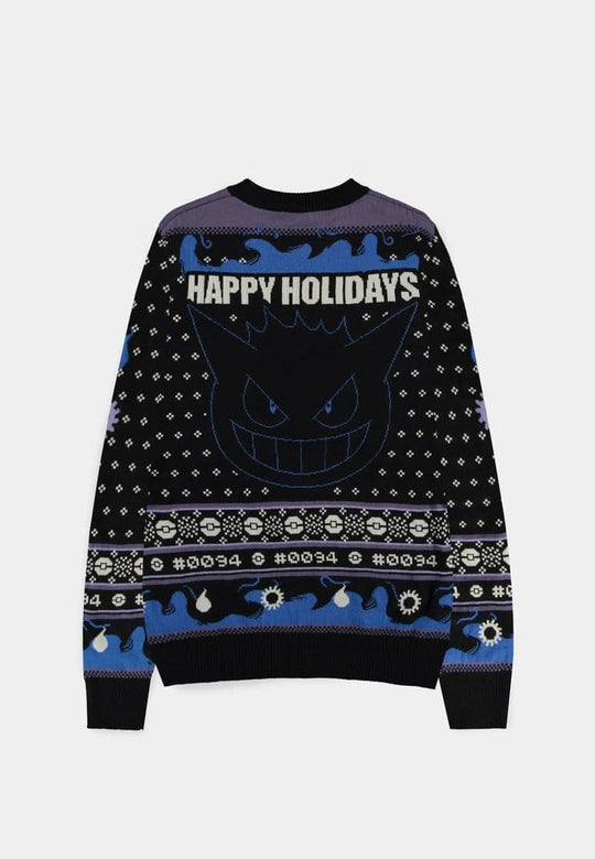 Pokémon Christmas Sweater Gengar Size XL