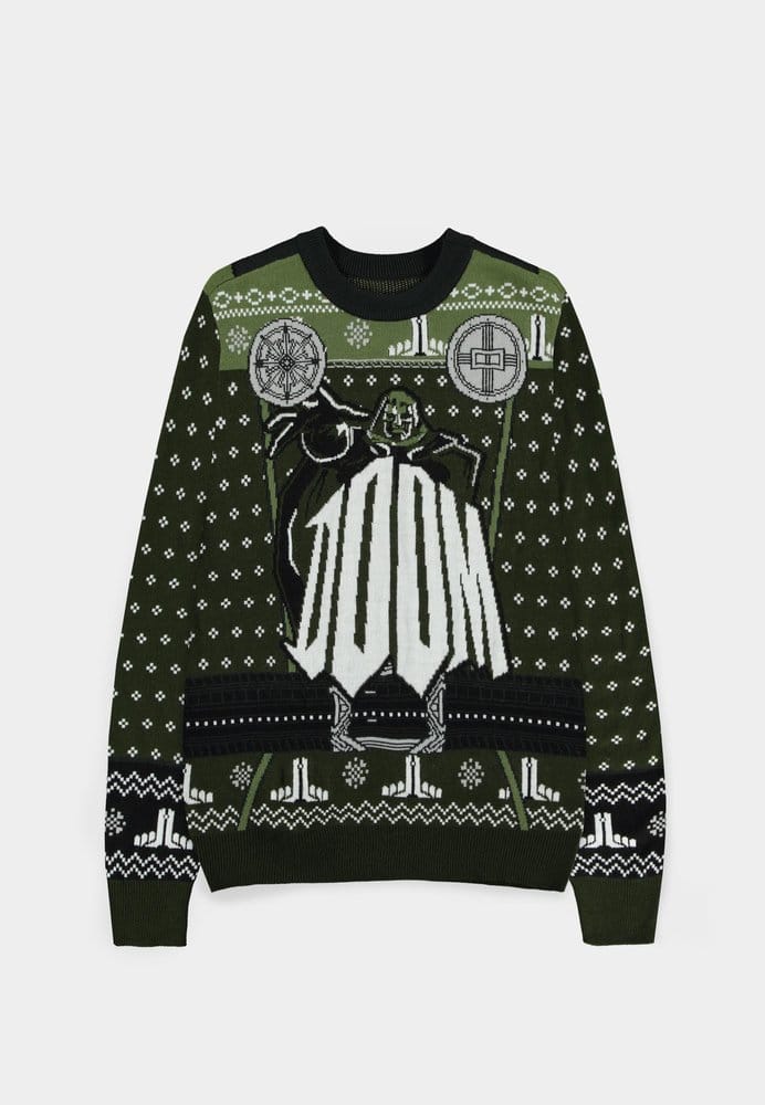 Marvel Christmas Sweater Avengers: Doomsday - Dr. Doom Size XL