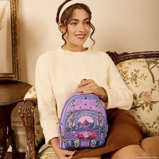 A Court of Thorns and Roses by Loungefly Mini Backpack Night Court Ramiel Mountain