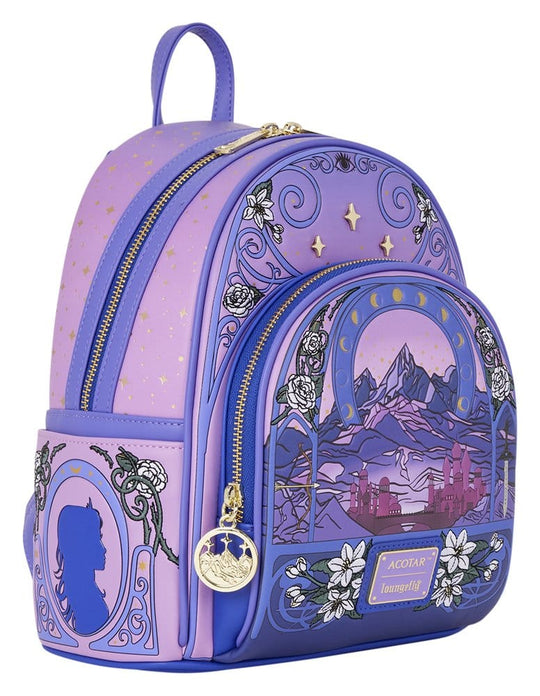 A Court of Thorns and Roses by Loungefly Mini Backpack Night Court Ramiel Mountain